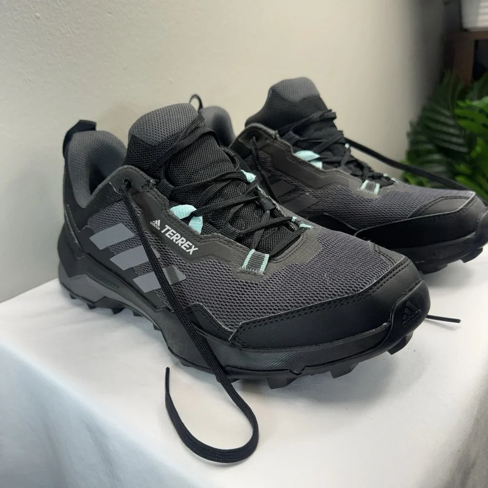 Size 9.5 - Adidas Terrex AX4 Primegreen Black Grey W